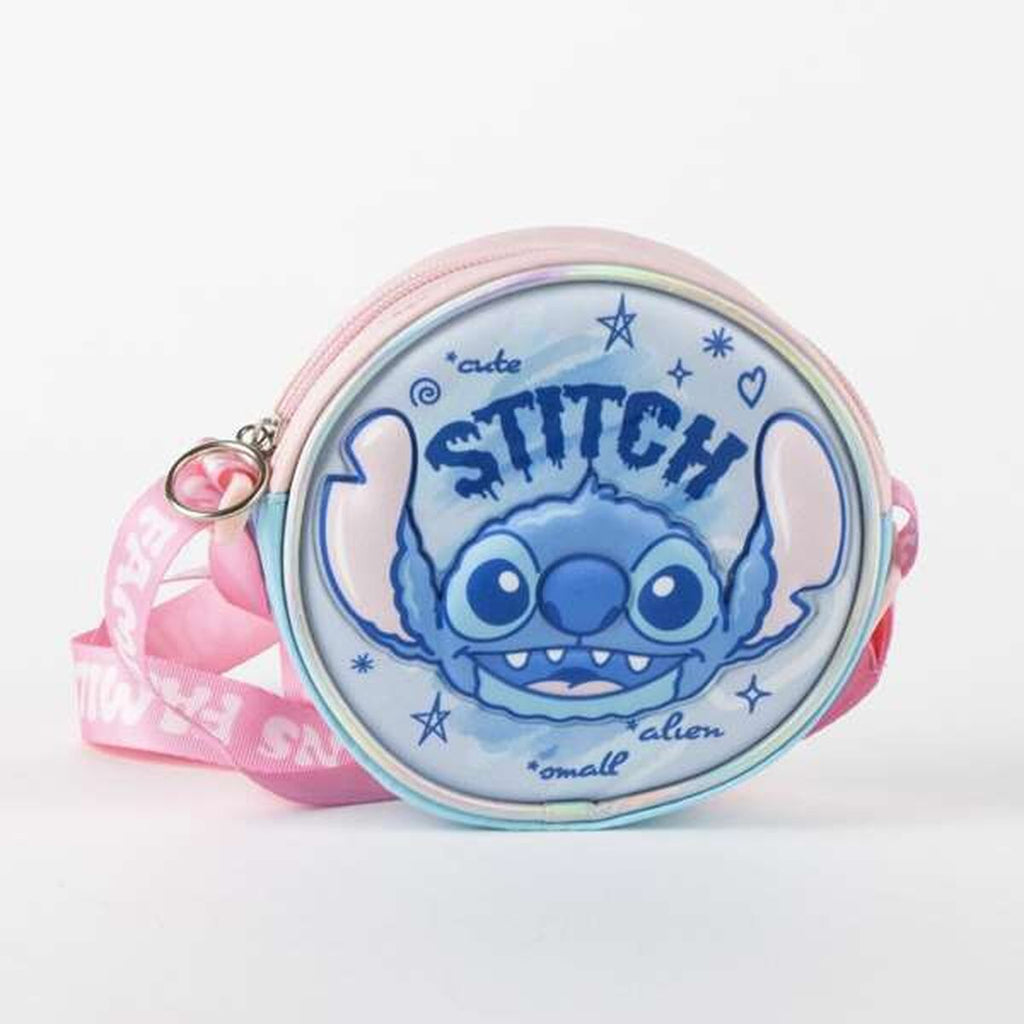 Shoulder Bag Stitch Blue 13 x 13 x 4 cm