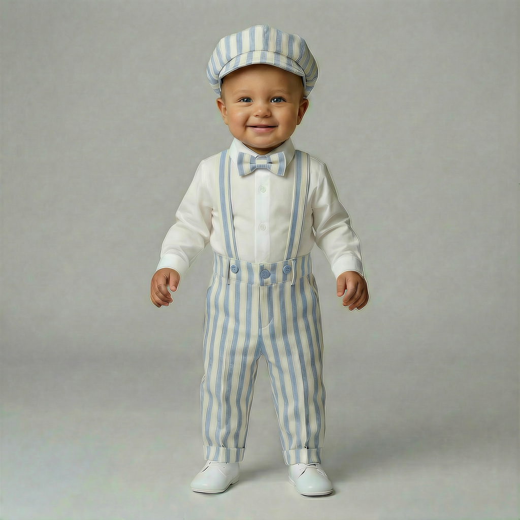 Joey's Stylish Suspender Set