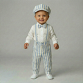 Joey's Stylish Suspender Set